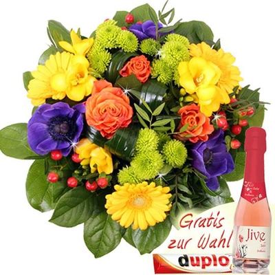 Frühlingshaftes Farbenmeer von Blumenfee auf blumen.de