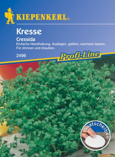 Gartenkresse Cressida, Saatscheiben von Olerum.de auf blumen.de