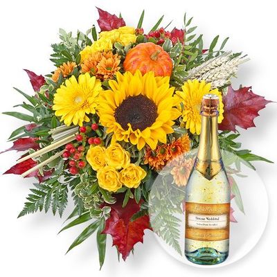 Indian Summer und Mein eigener Goldtraum von Valentins auf blumen.de