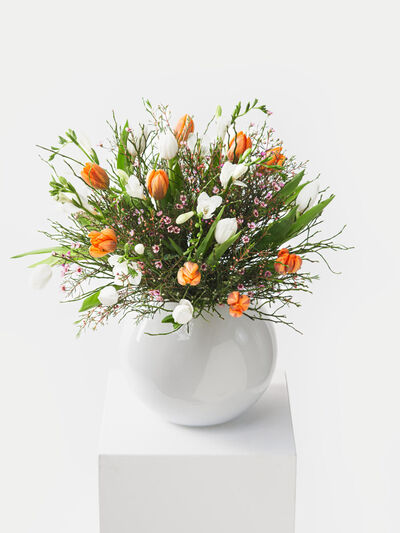 Kleine Aufmunterung von Fleurop auf blumen.de