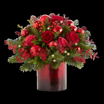 Leuchtender Weihnachtsstrauß von Blume2000.de auf blumen.de