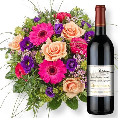 Mein eigener Bordeaux und Nouvelle von Valentins auf blumen.de