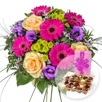 nobler Blumenstrauß von Valentins auf blumen.de