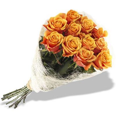 Orange Rosen von Florito FlowerPost auf blumen.de