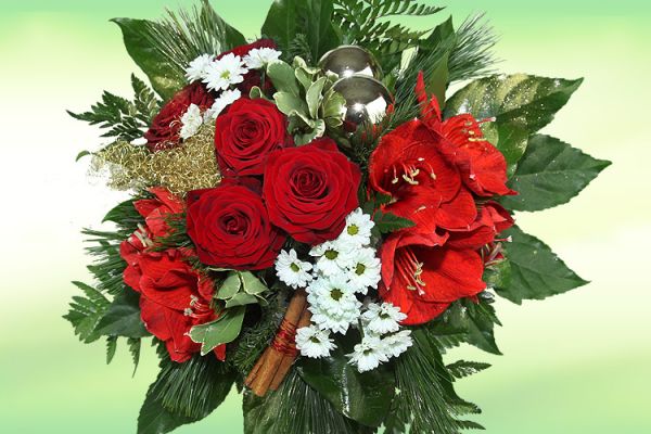 Premium Blumenstrauß Advent von Rosenbote.de auf blumen.de