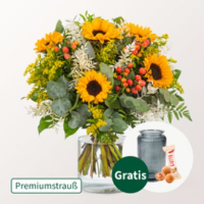 Premiumstrauß Herbstschönheit von FloraPrima auf blumen.de