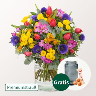 Premiumstrauß Lebensfreude von FloraPrima auf blumen.de