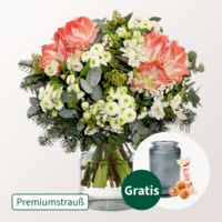 Premiumstrauß mit Amaryllis von FloraPrima auf blumen.de