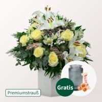 Premiumstrauß Snow White von FloraPrima auf blumen.de