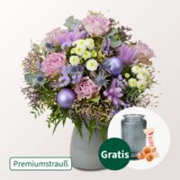 Premiumstrauß Weihnachtsherz von FloraPrima auf blumen.de