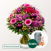 Premiumstrauß Weihnachtszeit von FloraPrima auf blumen.de