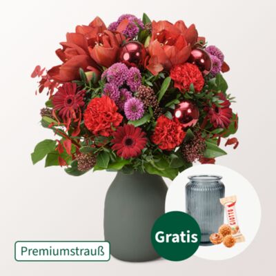 Premiumstrauß Winterblüte von FloraPrima auf blumen.de