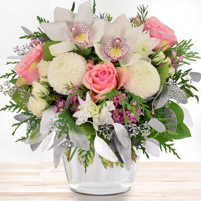 Premiumstrauß Winterzauber von Bluvesa auf blumen.de