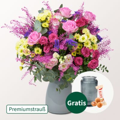 Premiumstrauß zum Valentinstag von FloraPrima auf blumen.de