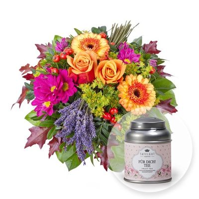 Provenzialischer Strauß von Valentins auf blumen.de