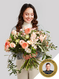 romantisches Arrangement von Fleurop auf blumen.de