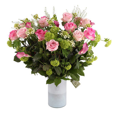 rosa Blumenstrauß von Frederique's Choice auf blumen.de