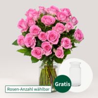 Rosa Rosenstrauß von FloraPrima auf blumen.de