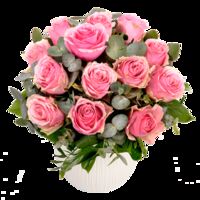 Rosa Rosenstrauß von FloraPrima auf blumen.de