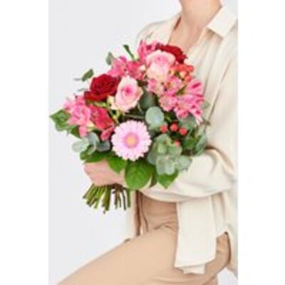 Rosen, Gerbera und Alstromeria von Fleurop auf blumen.de