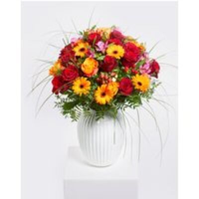 Rosen und Germini von Fleurop auf blumen.de