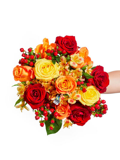 Rosen und Inkalilien von Fleurop auf blumen.de