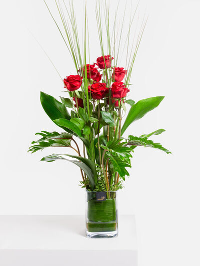 Rosengesteck von Fleurop auf blumen.de