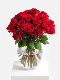 Rosenstrauß in Rot von Fleurop auf blumen.de