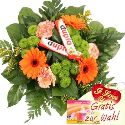 Schoko-Strauß Süße Versuchung von Blumenfee auf blumen.de