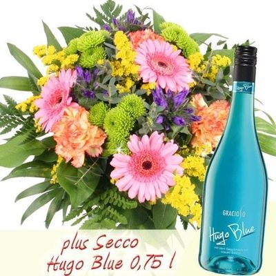 Sommer-Strauß mit Gerbera von Blumenfee auf blumen.de