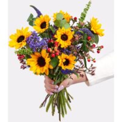 Sonnenblumenmix von Fleurop auf blumen.de