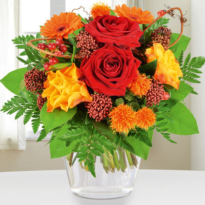 Strauß Oh Happy Day von Bluvesa auf blumen.de