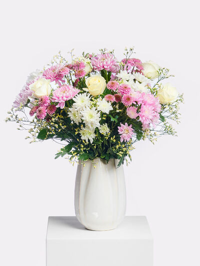 Strauß mit Chrysanthemen von Fleurop auf blumen.de