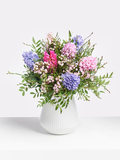 Strauß mit Hyazinthen von Fleurop auf blumen.de
