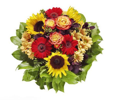 Strauß pure Freude von Flowers-deluxe auf blumen.de