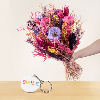 Trockenblumenstrauss Pink Passion  von Blume2000.de auf blumen.de