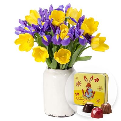Tulpen und Iris von Valentins auf blumen.de