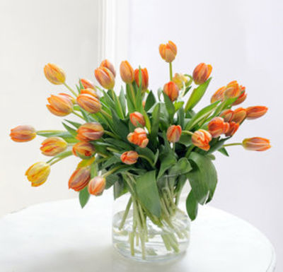 Tulpenstrauß in orange  von Blume2000.de auf blumen.de