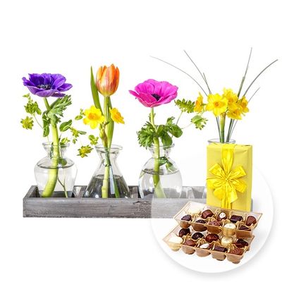 Vasen-Set Frühlingszauber  von Valentins auf blumen.de