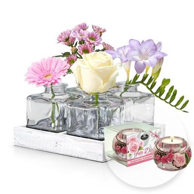 Vasen-Set Für Dich  von Valentins auf blumen.de
