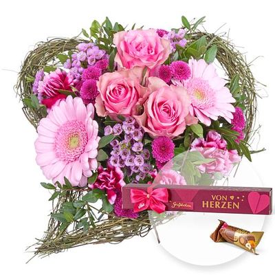 Von Herzen  von Valentins auf blumen.de