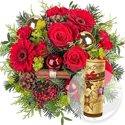 Weihnachtszeit und Ferrero Die Besten von Valentins auf blumen.de