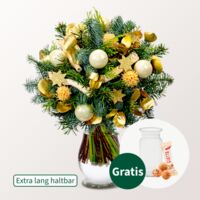 Winterstrauß Sternschnuppe von FloraPrima auf blumen.de