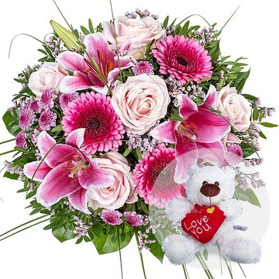 You are special und Love-Teddy von Valentins auf blumen.de