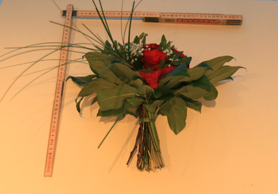 Optik des Strau&szlig;es von Duftgem&uuml;se