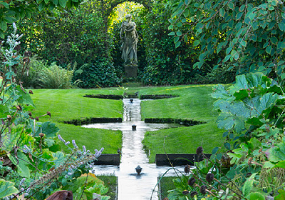 Shute House in Dorset- englischer Garten
