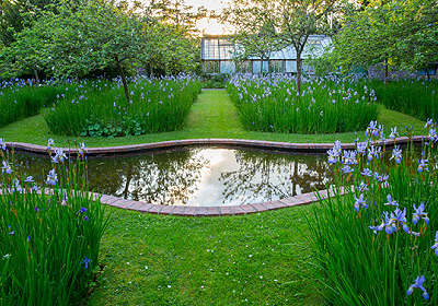 Herefordshire englischer Garten