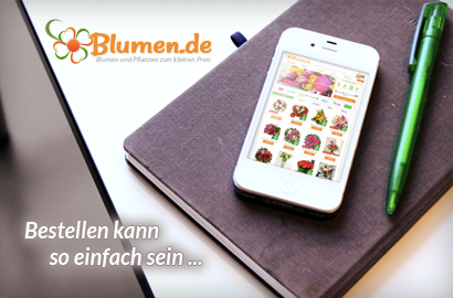 Die neue Blumen.de App ist da!