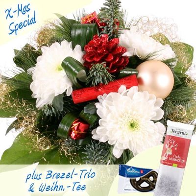 Nikolaus-Special Schneeflocke von Blumenfee auf blumen.de