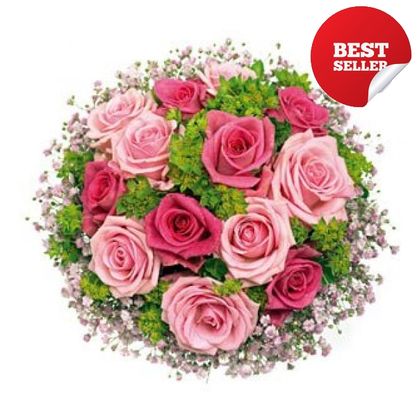 Pinker Rosentraum von Flowers-deluxe auf blumen.de